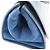 Céline Borsa Trio Celine in pelle e camoscio blu - vista 9
