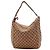 Bamboo Gucci Hobo-Bag aus Monogramm-Canvas Braun Beige