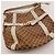 Borsa Hobo Gucci in tela monogram Marrone Beige - vista 6