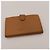 Cartera bi-fold Chanel en piel caviar marrón Castaño - vista 5
