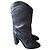 Autre Marque Saint Laurent Kate Lederstiefeletten Schwarz