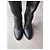 Autre Marque Saint Laurent Kate Lederstiefeletten Schwarz - Ansicht 3
