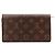 Portafoglio lungo Louis Vuitton Monogram Canvas Marrone - vista 2