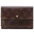 Cartera tri-fold Louis Vuitton Monogram Canvas Castaño