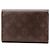 Cartera tri-fold Louis Vuitton Monogram Canvas Castaño - vista 2