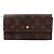 Cartera larga Louis Vuitton Monogram Canvas Castaño Monograma