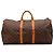Mala de viagem Louis Vuitton Keepall 55 Monogram Canvas Marrom Monograma