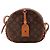 Borsa Rotonda Monogram Louis Vuitton Marrone Monogramma