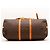 Mala de Viagem Louis Vuitton Keepall 55 Monogram Canvas Marrom Monograma - vista 5