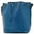 Bolsa Bucket Louis Vuitton Epi Noe GM Azul