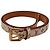 Cintura Louis Vuitton Monogram Multicolore Bianco D'oro
