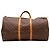 Mala de viagem Louis Vuitton Keepall 55 Monogram Canvas Marrom Monograma