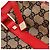 Bolso Boston Monogram Gucci Roja Beige - vista 7