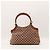 Bamboo Sac à main Gucci Monogram avec anse en bambou Marron Monogramme - vue 3