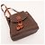 Céline Mini mochila Celine Triomphe Canvas Marrom - vista 6