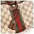 Bolso Boston Monogram Gucci Castaño Roja Verde Monograma - vista 6