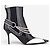 Botines de tacón Chelsea Dior by Galliano SS04 ‘D´Trick’ con banda de perlas Negro - vista 6