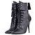 Botines de tacón con cremallera Balmain by Decarnin x Giuseppe Zanotti 2010s Negro