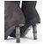 Bamboo Botines de ante con tacón de bambú Gucci by Tom Ford SS02 Castaño - vista 8