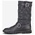 Botas Moto Biker Acolchoadas Chanel by Karl Lagerfeld 2010s Preto - vista 3