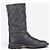 Botas Moto Biker Acolchoadas Chanel by Karl Lagerfeld 2010s Preto - vista 4