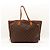 Bolso Tote Louis Vuitton Monogram Neverfull MM Castaño Monograma - vista 3