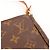 Bolsa Louis Vuitton Monogram Pochette Accessoires Marrom Monograma - vista 6