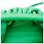 Bottega Veneta La borsa The Pouch Small in pelle verde - vista 9