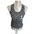Canotta Christian Dior Monogramme Oblique Nero Bianco