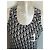 Canotta Christian Dior Monogramme Oblique Nero Bianco - vista 7