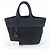 Prada Reversible 2-Way Tote Bag Black Navy blue
