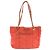 Tote Prada Tessuto Nylon Leder Tasche mit Dreiecks-Logo Pink
