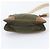 Bolsa de ombro em couro e nylon Tessuto com logo triangular Prada Caqui - vista 5
