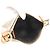 Bolsa de ombro em couro e nylon Tessuto com logo triangular Prada Caqui - vista 7