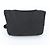 Bolsa de ombro em couro e nylon Tessuto com logo triangular Prada Preto - vista 3