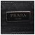 Bolsa de ombro em couro e nylon Tessuto com logo triangular Prada Preto - vista 9