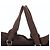 Prada Triangle Logo Leder Tweed Tote Bag Braun Schwarz - Ansicht 2