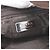 Prada Triangle Logo Leder Tweed Tote Bag Braun Schwarz - Ansicht 8