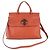 Gucci Bamboo Daily Leder Crossbody- und Handtasche Orange