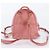 Zaino e Borsa a Tracolla in Pelle Borchiata MCM Cassette Rosa - vista 3