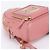 Zaino e Borsa a Tracolla in Pelle Borchiata MCM Cassette Rosa - vista 5