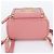 Zaino e Borsa a Tracolla in Pelle Borchiata MCM Cassette Rosa - vista 6