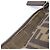 Fendi Zucca Leather Shoulder Bag Brown - view 9