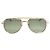 Autre Marque Gold Commander Aviator Sonnenbrille Golden