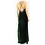 Reformation Vestido maxi de terciopelo verde - talla S - vista 2