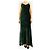 Reformation Vestido maxi de terciopelo verde - talla S - vista 4