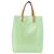 LOUIS VUITTON Monogram Vernis Reade MM Hand Bag Peppermint M91305 LV - vista 13