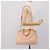 LOUIS VUITTON Monogram Vernis Blair MM Bag Rose Velur M91588 LV - vista 26
