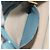 PRADA Sac Tote en cuir bleu clair ton or - vue 23