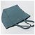 PRADA Sac Tote en cuir bleu clair ton or - vue 6